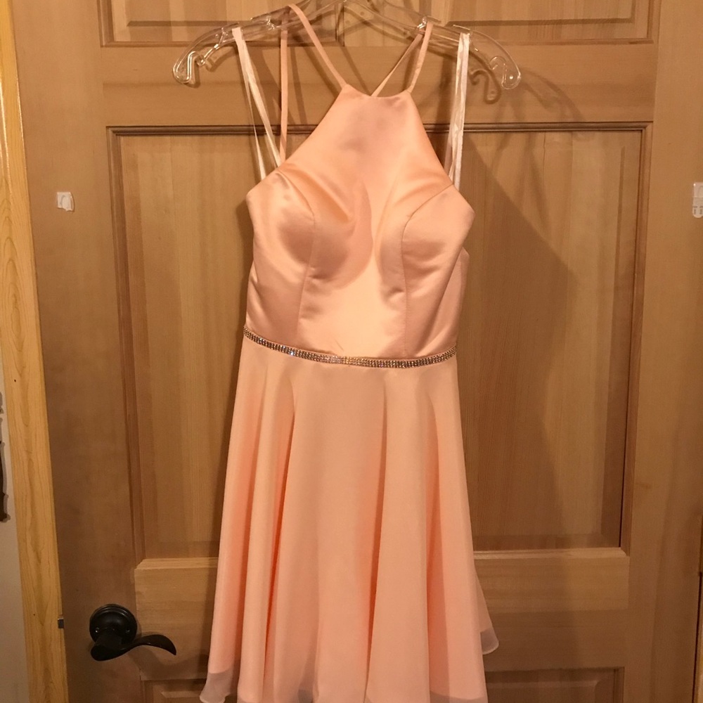 Pink prom or homecoming dress